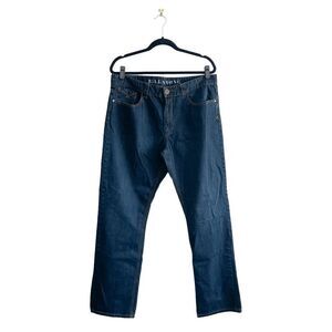 Billabong Mens Denim Jeans Rexford Regular Straight Leg Fit Blue Wash Size 36